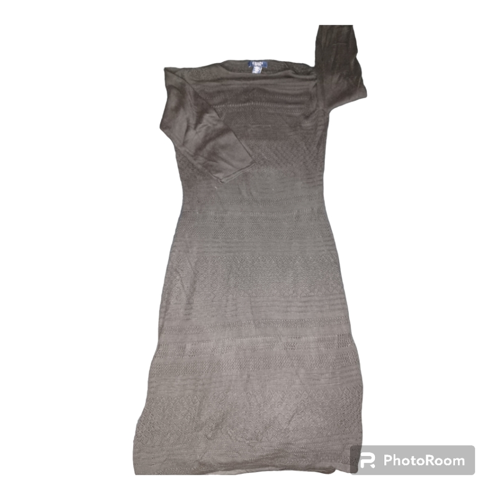 Very Nice Womens Chaps Knitted Dress w/attached underskirt Sz. Medium